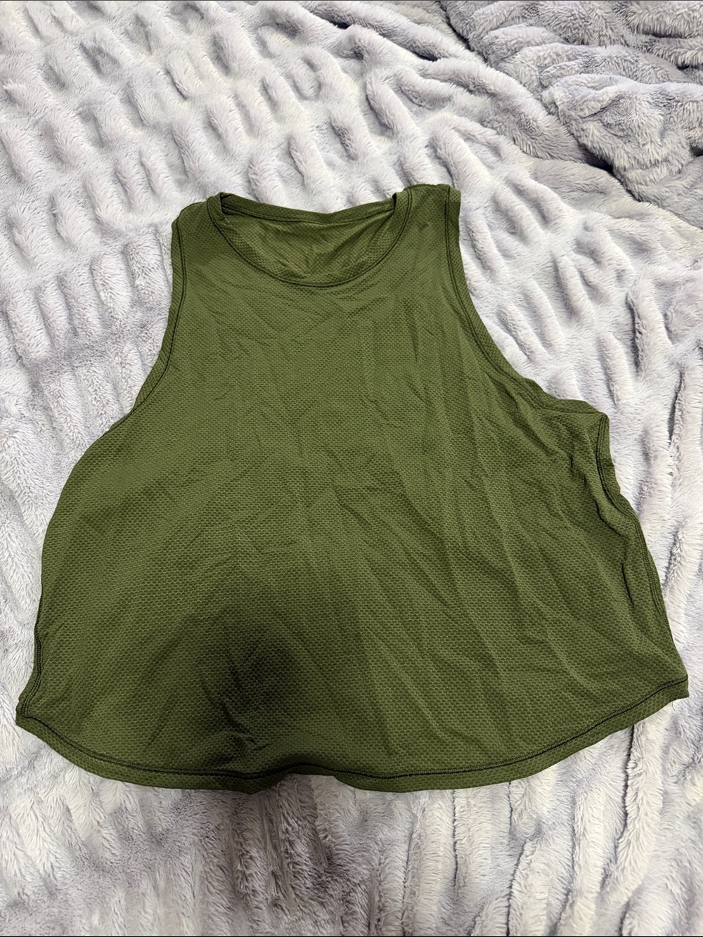 Lululemon Olive Green Sleeveless Tank Top - Women